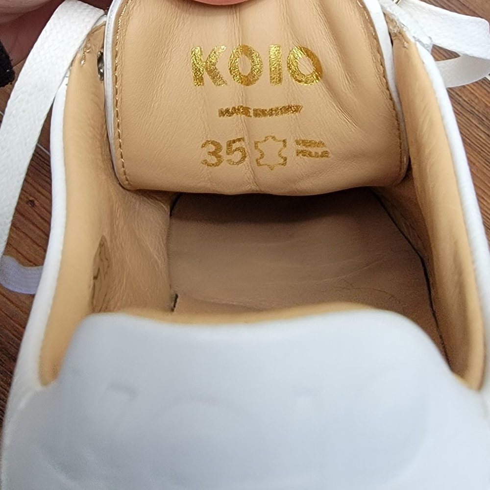 KOIO Collective | Gavia Bianco Sneaker In White - Picture 11 of 12